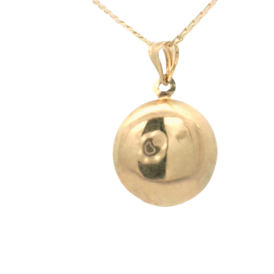 14 KARAT CHARM 
EVIL EYE BLUE