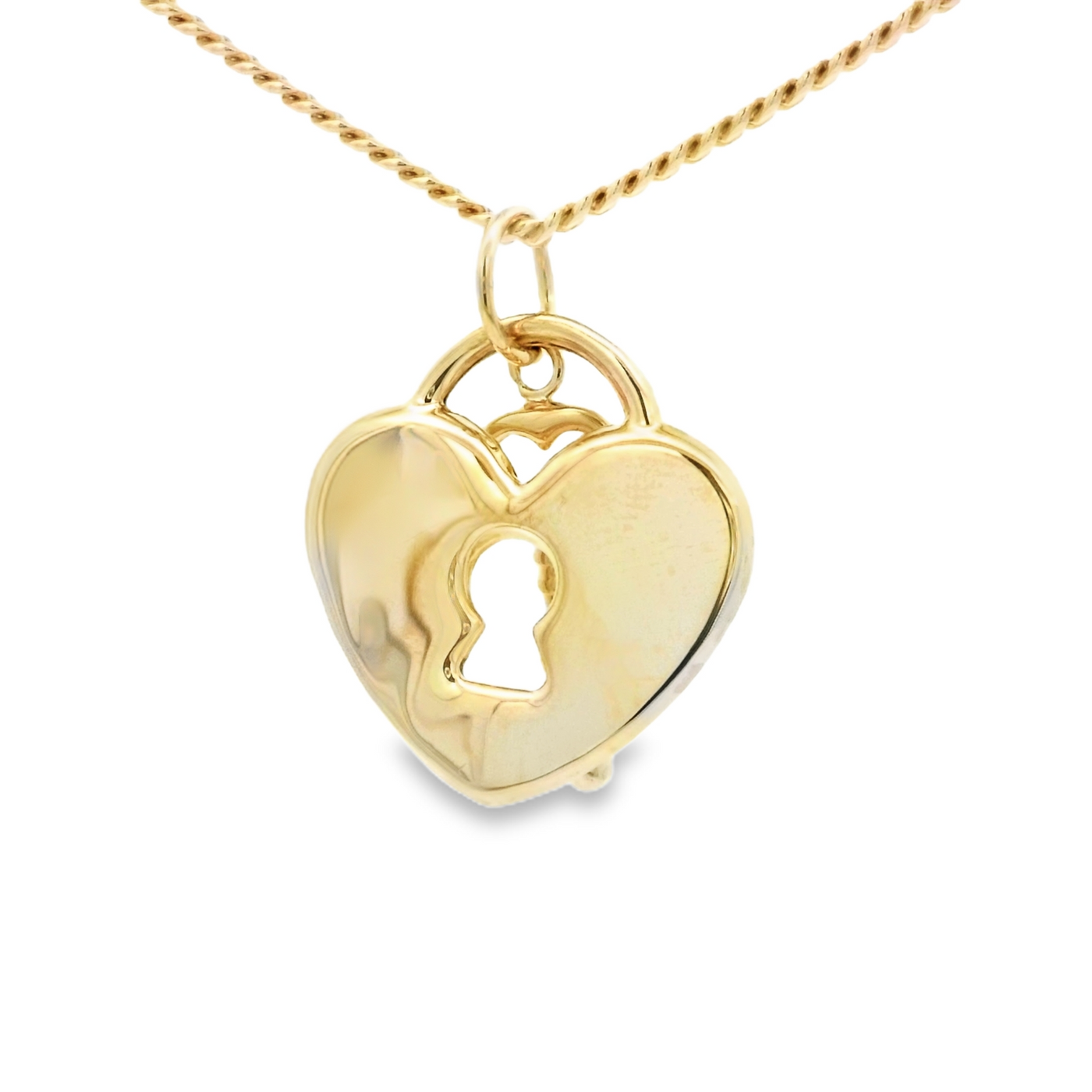 14 KARAT DIAMOND CUT CHARM WEIGHT: 1.5G : JESUS CR
