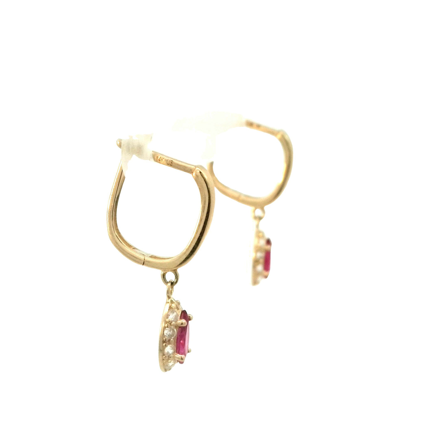 EARRINGS 14 Karat Weight: 2.0G