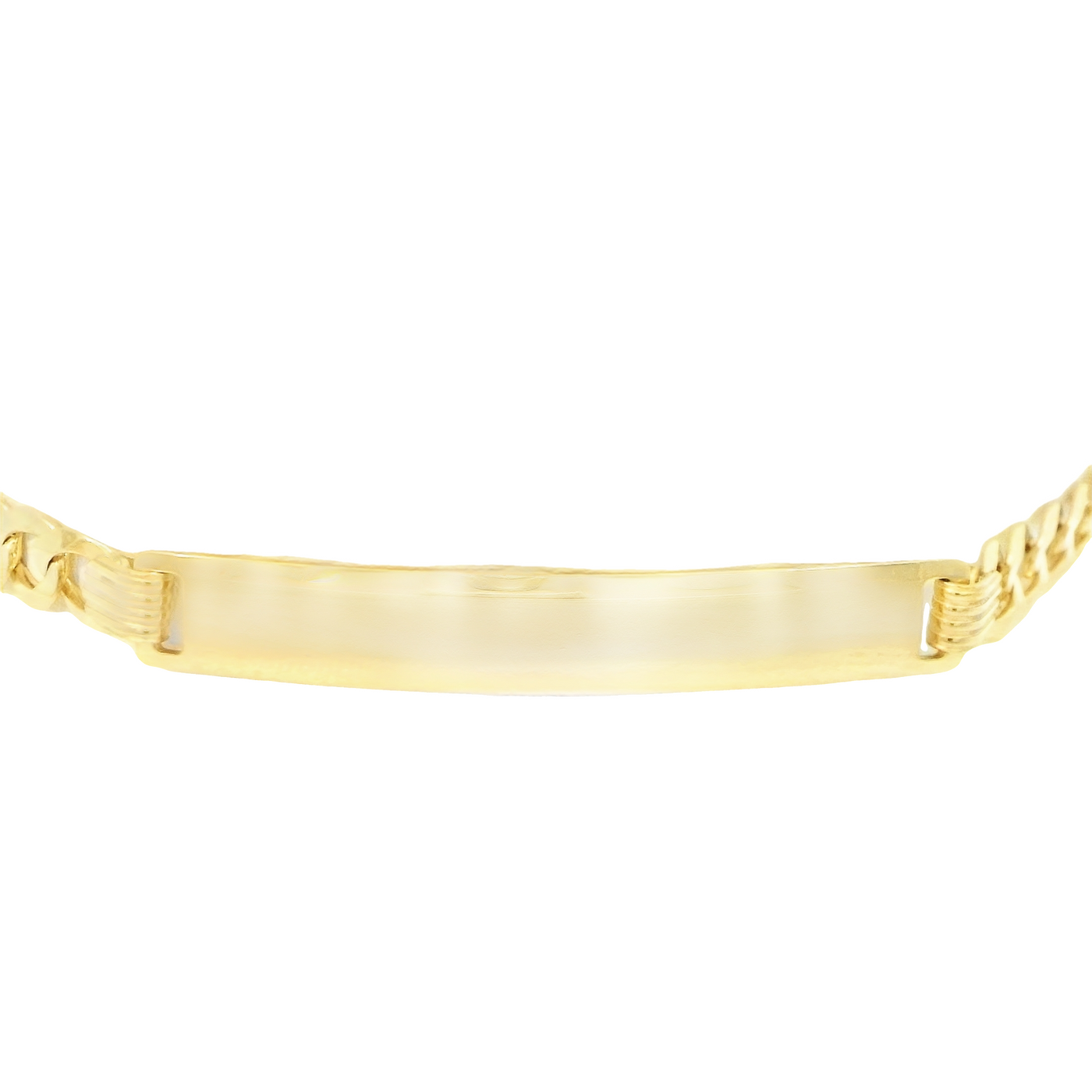 14K Cuban Italian Curb Bracelet 7"