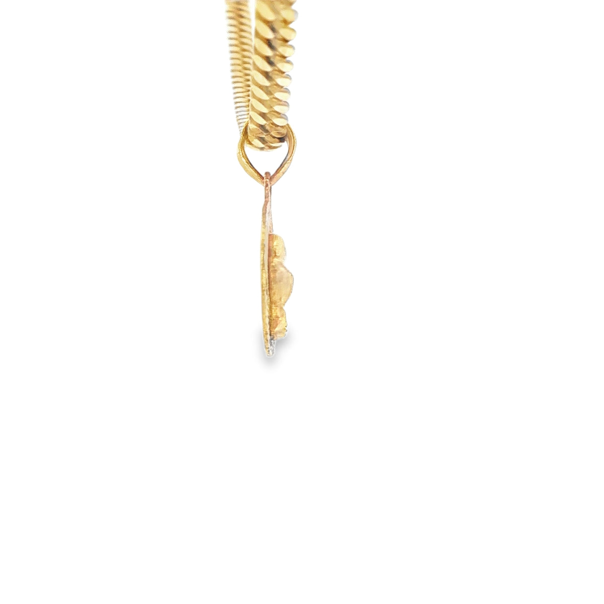 14KP PENDANT 2TONE COMMUNION CHALIS