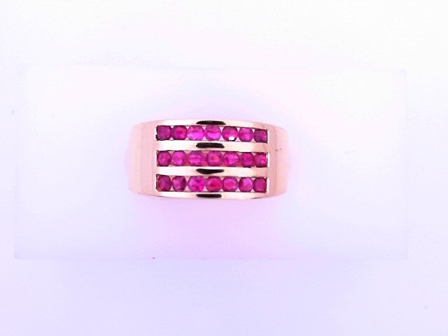 18 KARAT FASHION RING SIZE 6 WEIGHT: 9.5 : NATURAL
