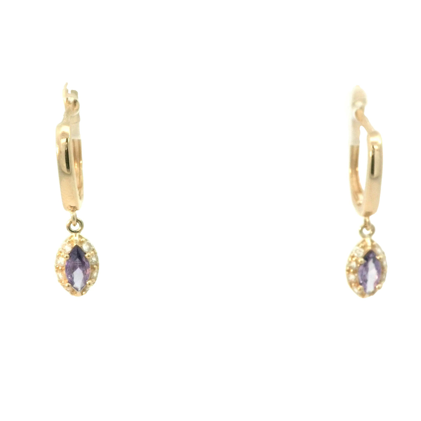 EARRINGS 14 Karat Weight: 2.0G