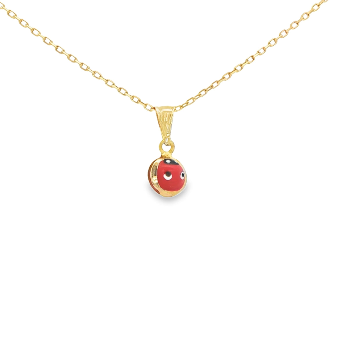 PENDANT 14 KARAT LADY BUG TINY