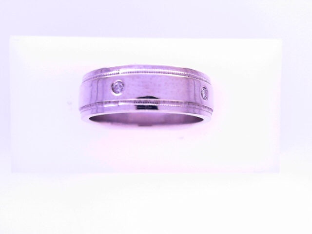 14 KARAT RING SIZE 9 WEIGHT: 9.0G : 6.8MM NATURAL