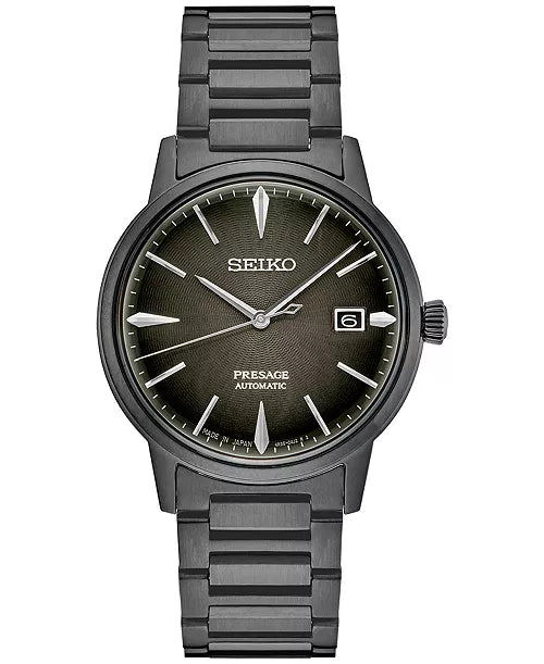 Seiko Men's SRPJ15 Presage Cocktail Time Automatic Stainless Steel Watch