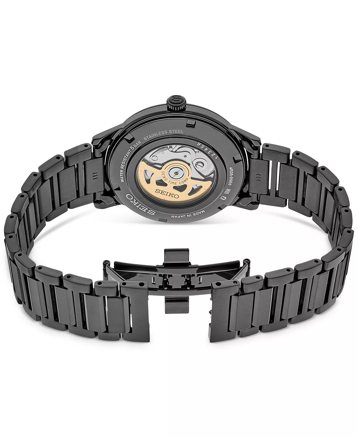 Seiko Men's SRPJ15 Presage Cocktail Time Automatic Stainless Steel Watch