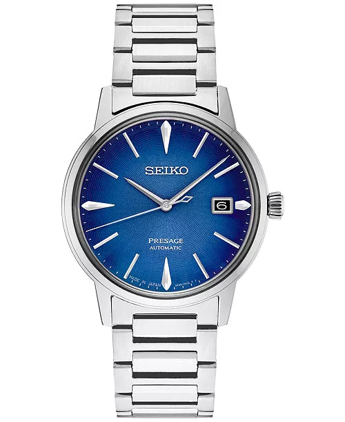 Seiko Men's SRPJ13 Presage Cocktail Time Automatic Stainless Steel Watch