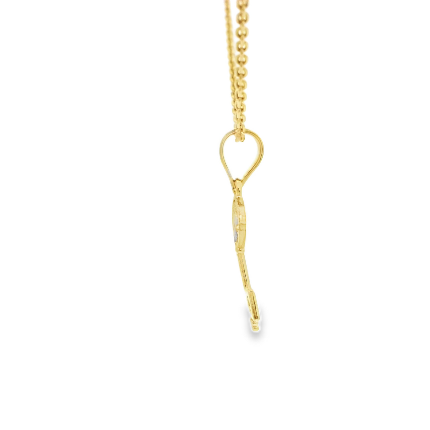 PENDANT 14K KEY SAN BENITO SMALL