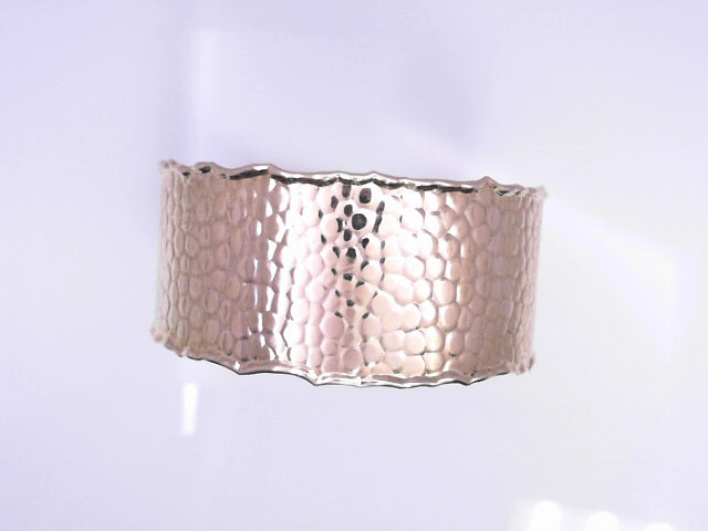 14KB 33.0G CUFF BANGLE REPTILE TEXTURE CUFF