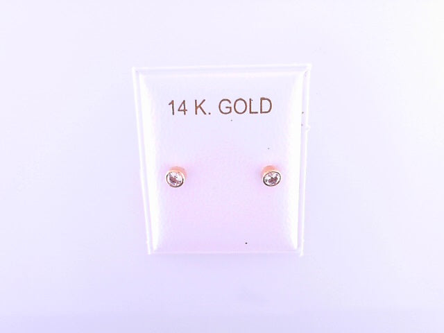 14 KARAT STUD EARRINGS WEIGHT: 0.2G
OWL