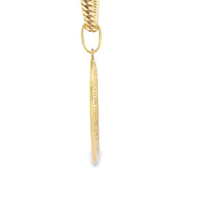 14 KARAT CHARM LENGTH 18 WEIGHT: 5.9G : VIRGEN MAR