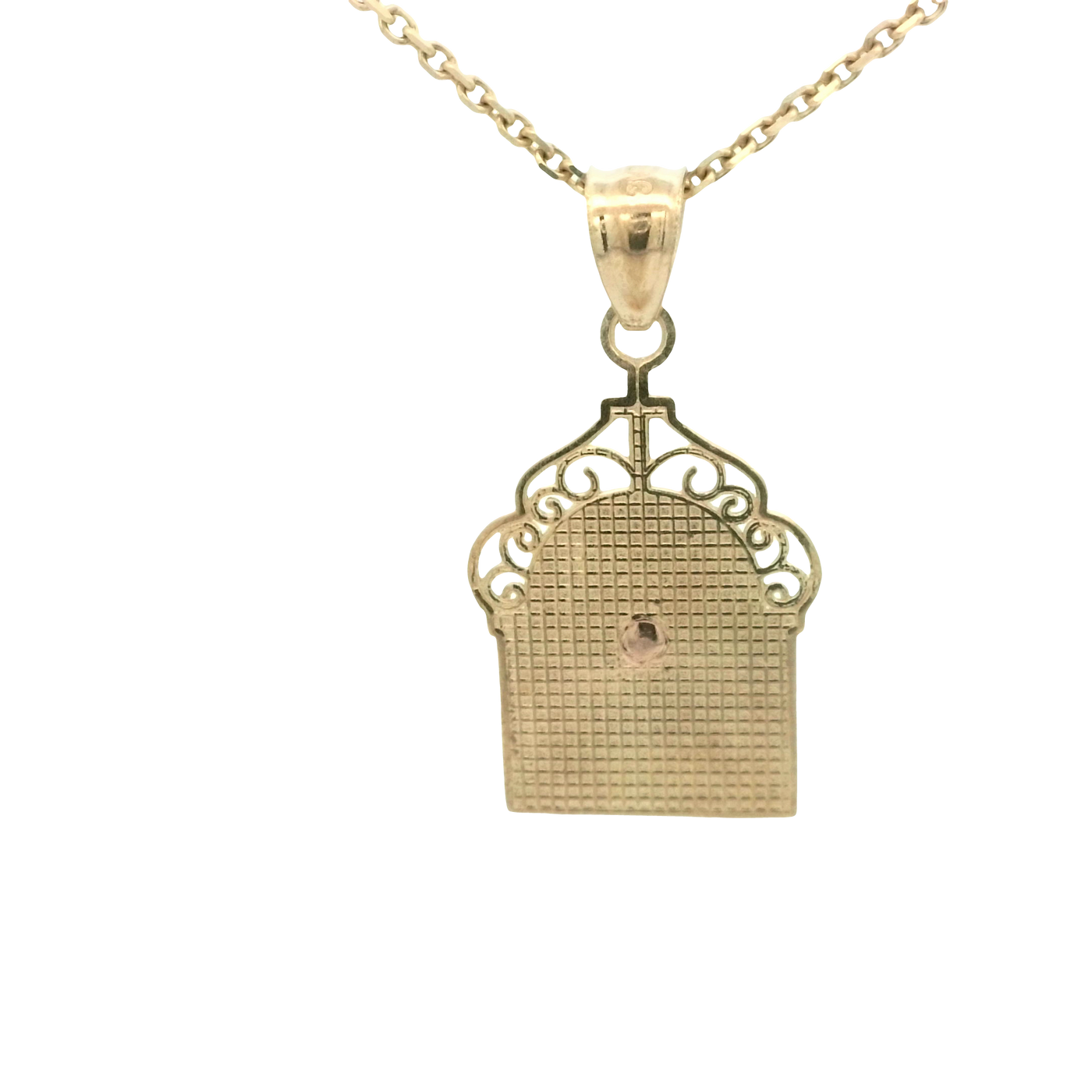 14K GUADALUPE TWO TONE