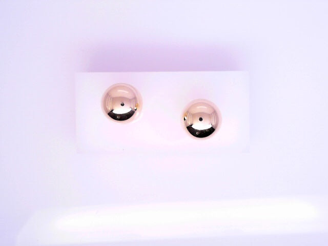 14KE BALL POLISHED STUD 3.2G STUD