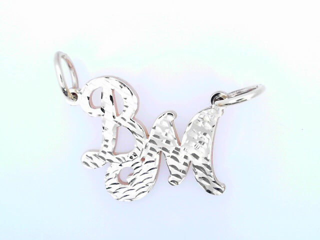 14 KARAT DIAMOND CUT CHARM WEIGHT: 4.7G : BM LETTE