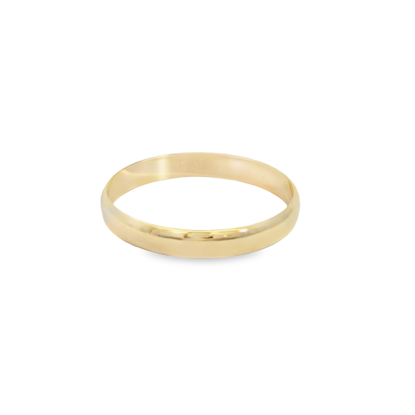 14K Wedding Band Size 8.75