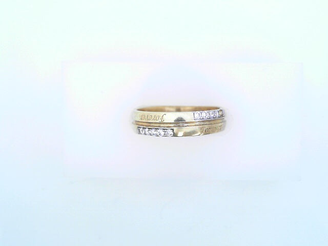 14 KARAT RING SIZE 7 WEIGHT: 2.8G
4MM CZ FOREVER