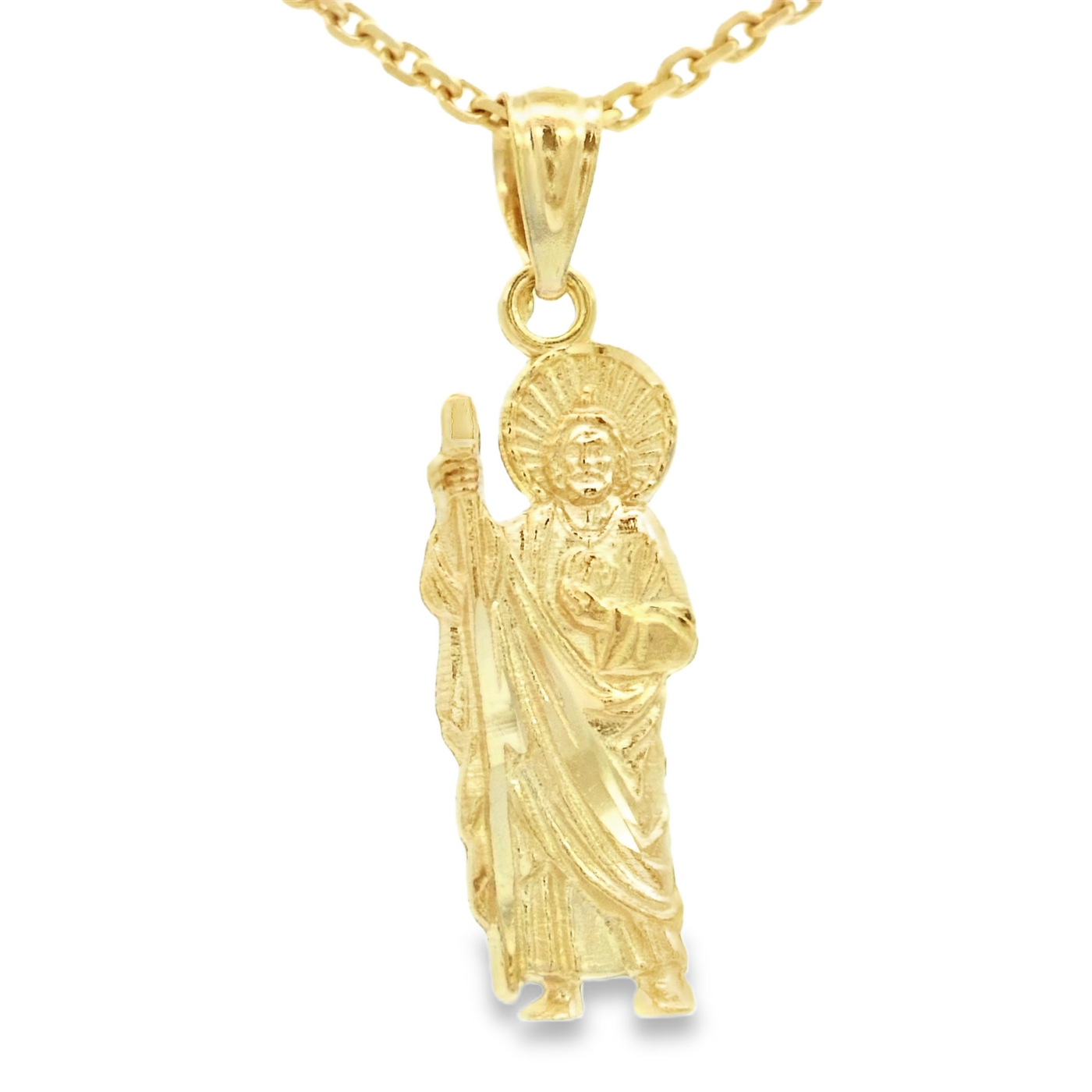 PENDANT 14K SAINT ST JUDE
