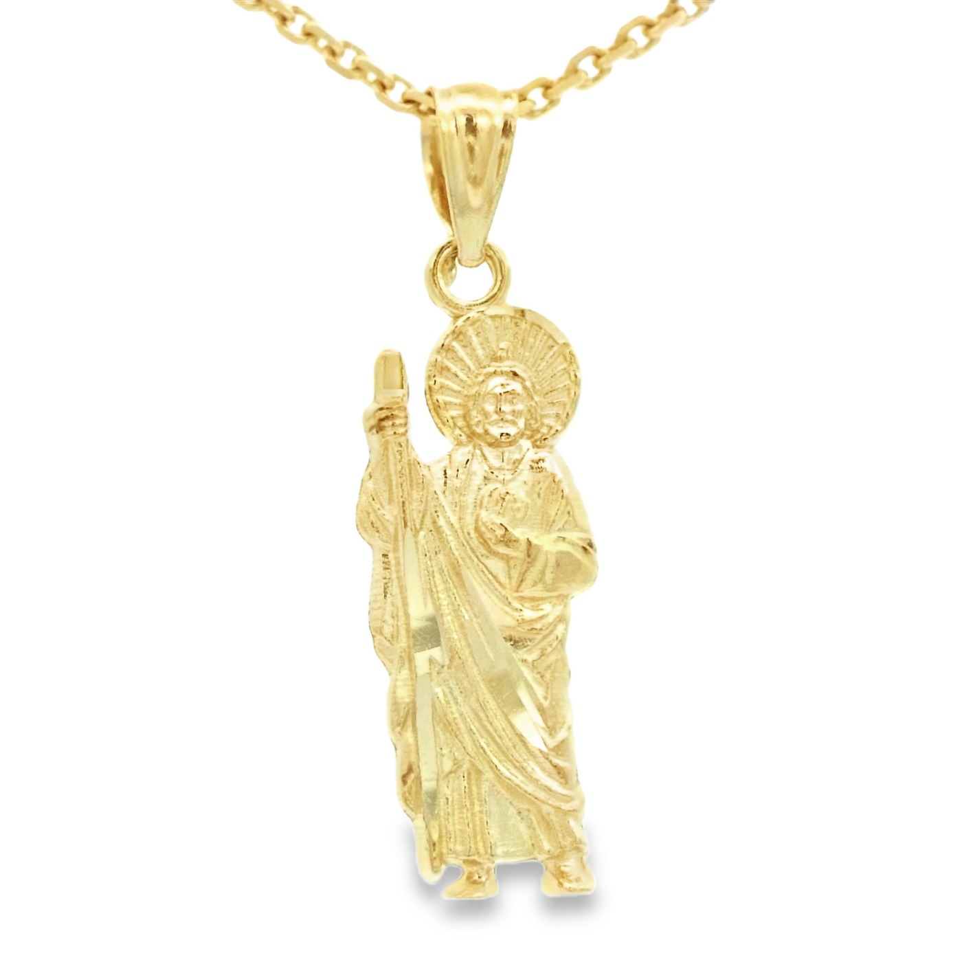 PENDANT 14K SAINT ST JUDE