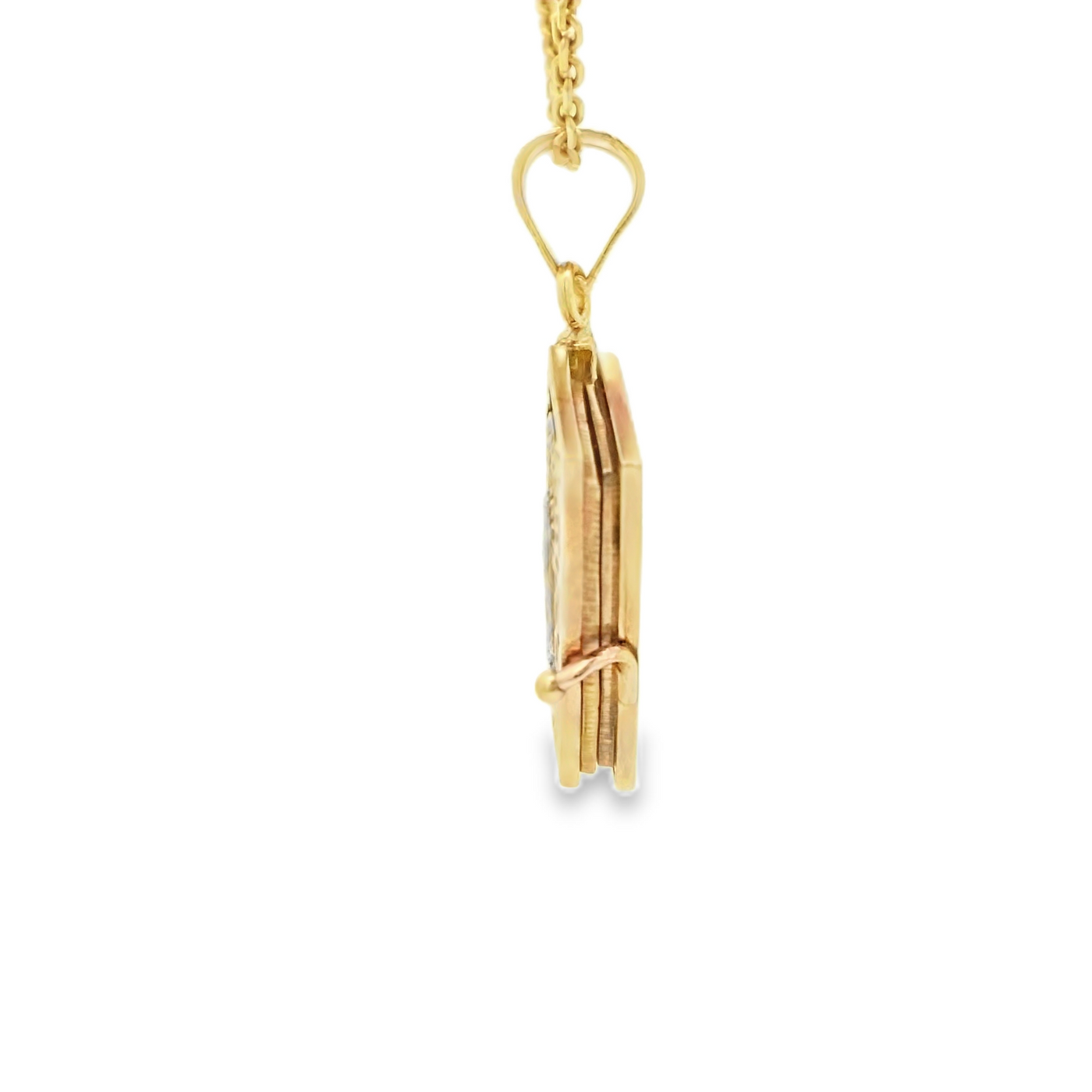 14K PENDENT  4.7G BIBLE PADRE NUESTRO
