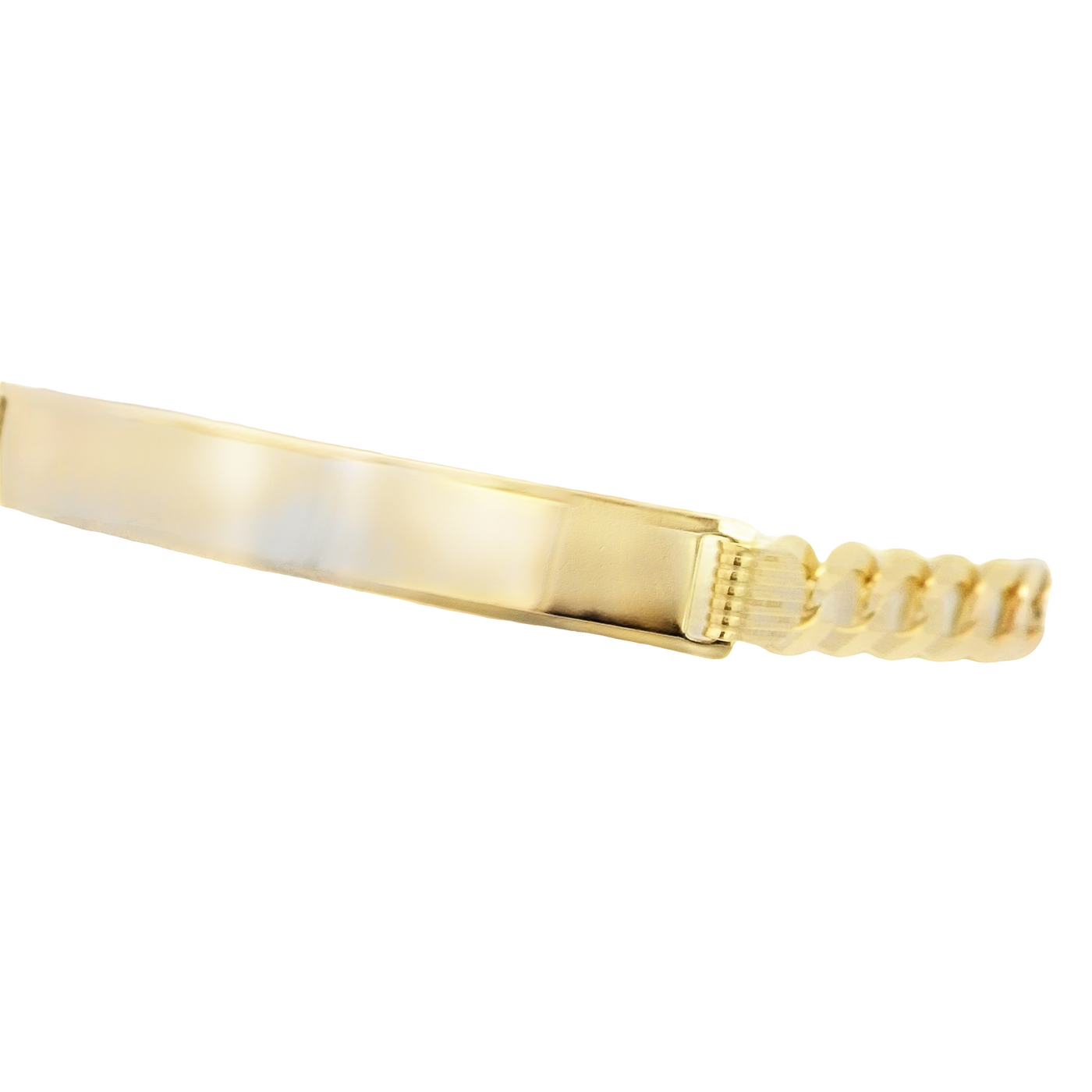 14K ID Cuban Italian Curb 5.6MM