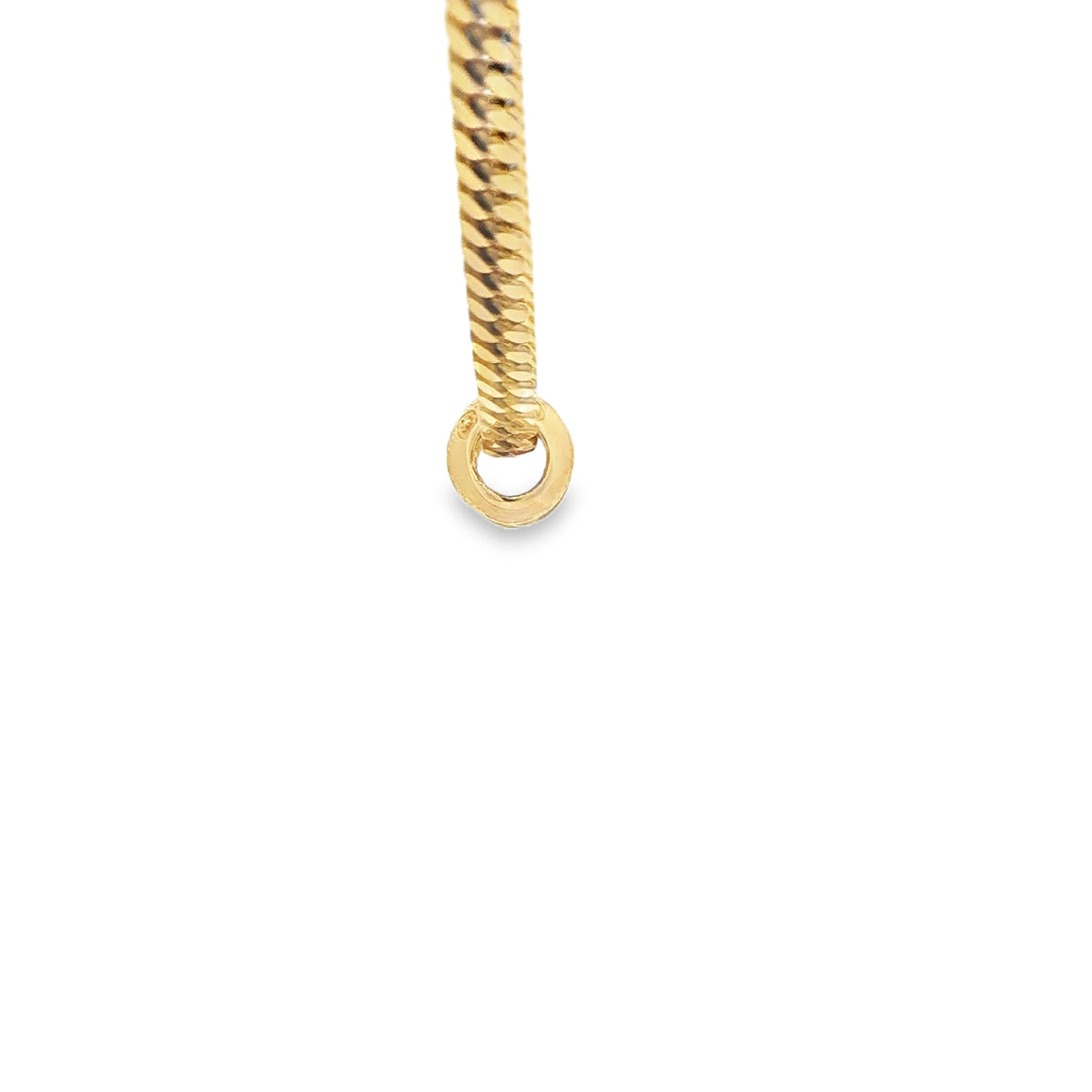 PENDANT 14K FILIGREE FISH SLIDER