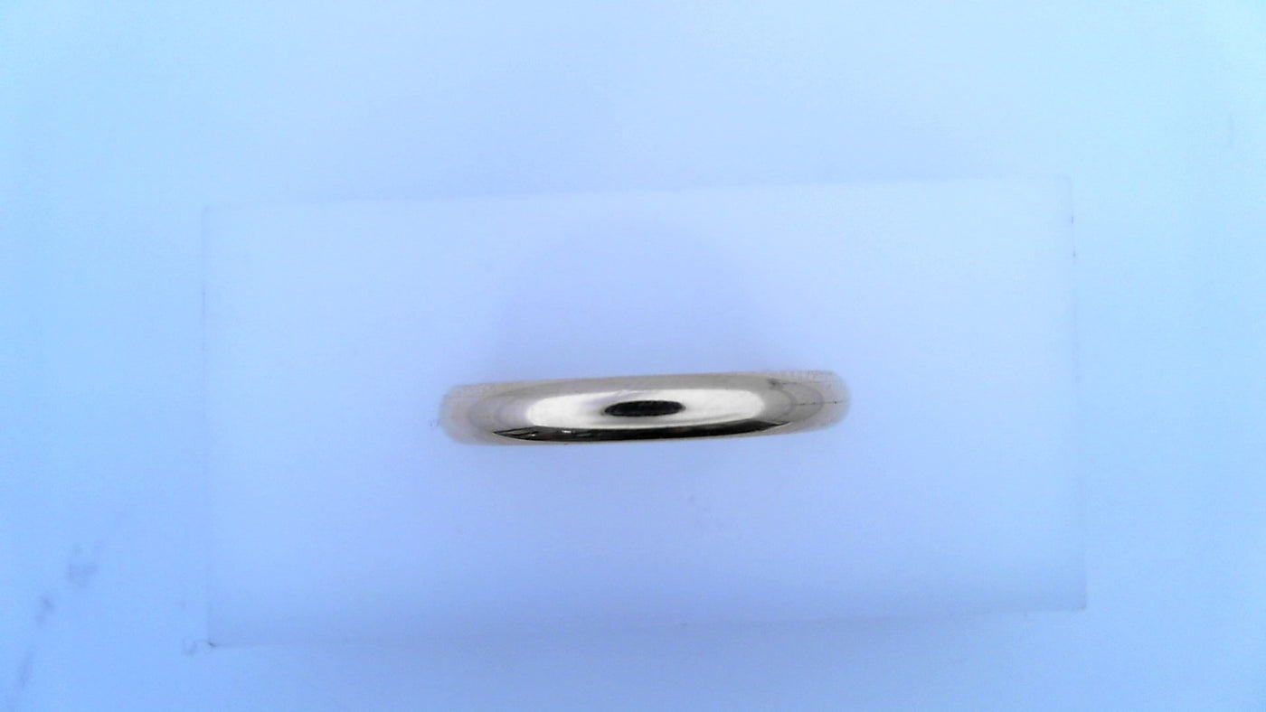 14 KARAT RING SIZE 10 WEIGHT: 2.4G : 2.8MM