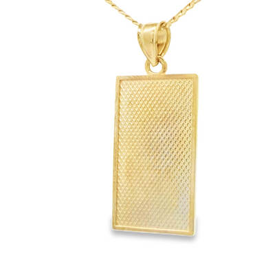 PENDANT 14KP 2.4G PLACA FIRST COMUNION