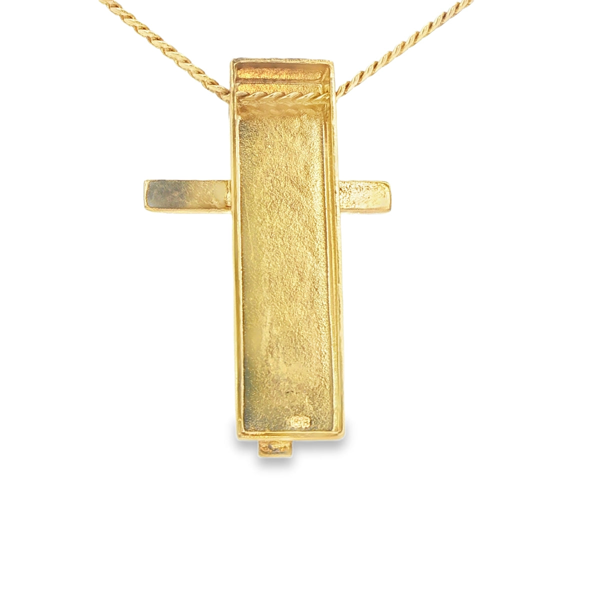 14KP Cross Fancy 6.8g Italian Box