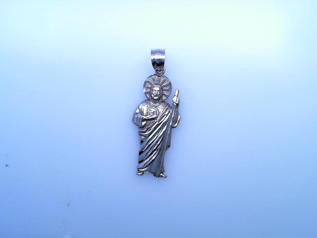 PENDANT 14K 1.9G SAN JUDAS WHITE