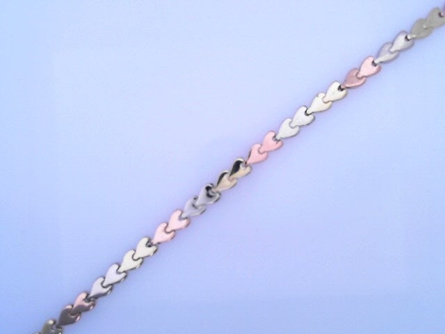 14 KARAT BYZANTINE BRACELET LENGTH 7.75 WEIGHT: 7.