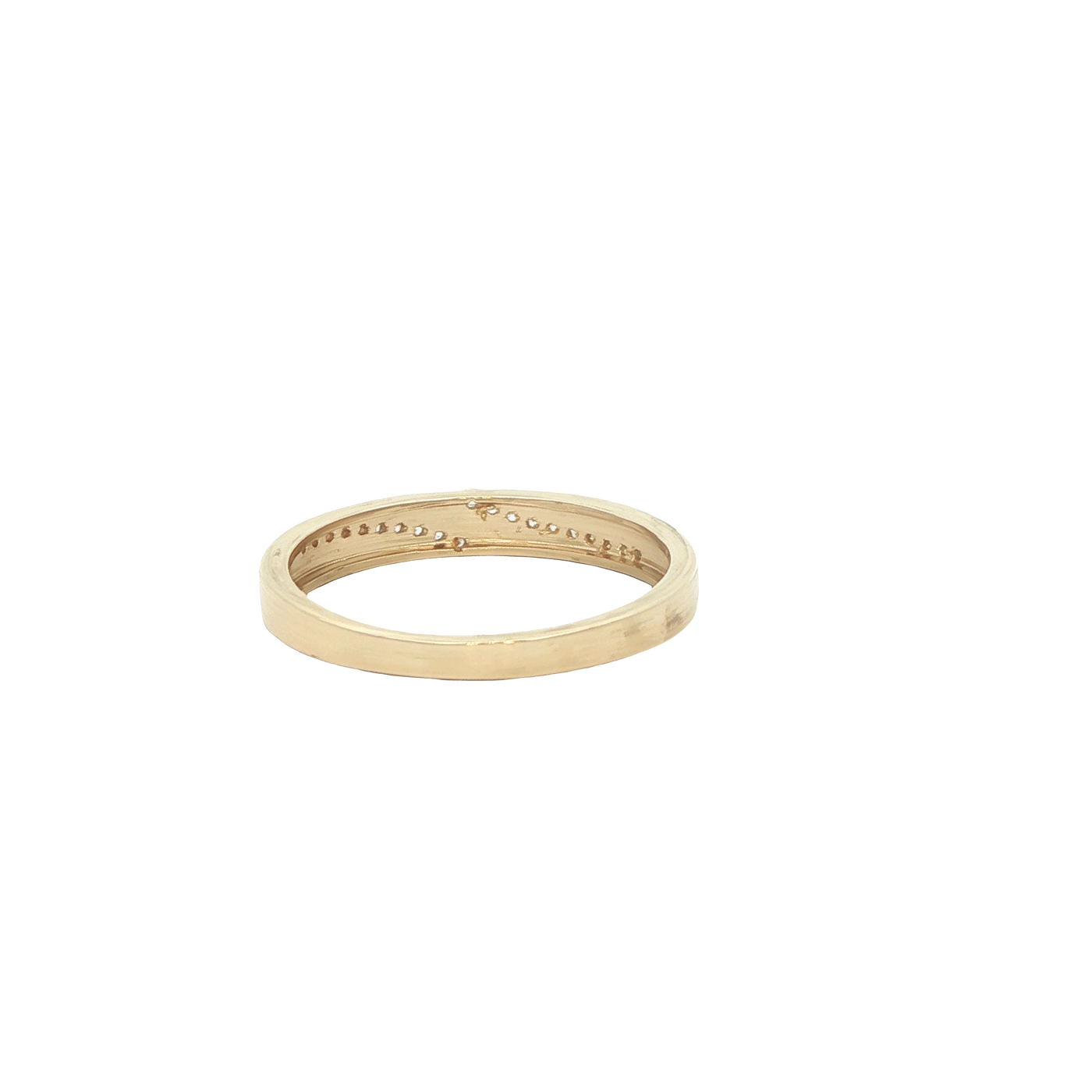 14 KARAT RING SIZE 6.75 WEIGHT: 2.6G : 2.9MM CZ SO