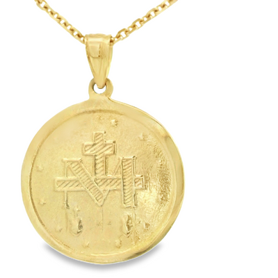 14K PENDANT MILAGROSA ROUND