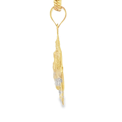 14 KARAT CHARM WEIGHT: 0.7 : DIOS ME BENDIGA BLACK