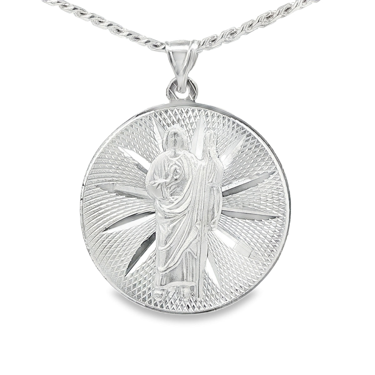 STERLING SILVER CHARM DC ST JUDE