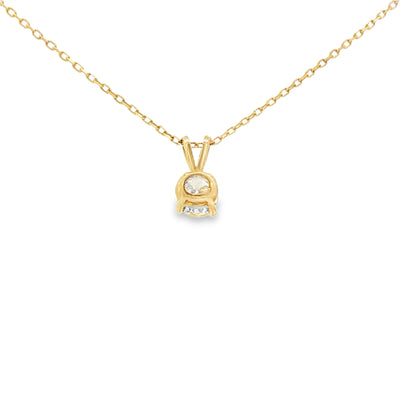 14 KARAT PENDANT NATURAL DIAMOND