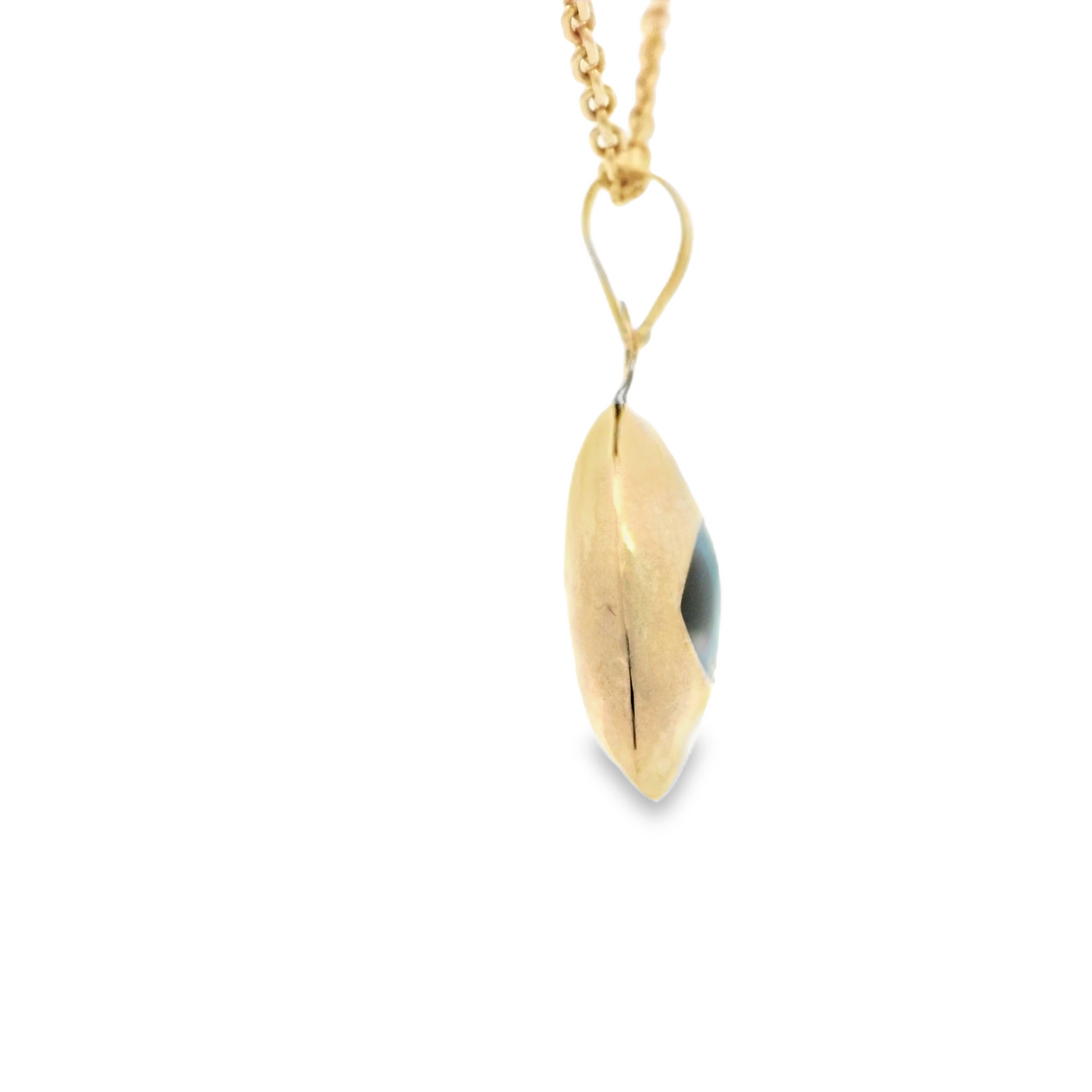 14 KARAT CHARM WEIGHT: 1.4G
EVIL EYE BLUE