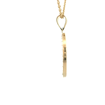 PENDANT 14K Caridad del Cobre