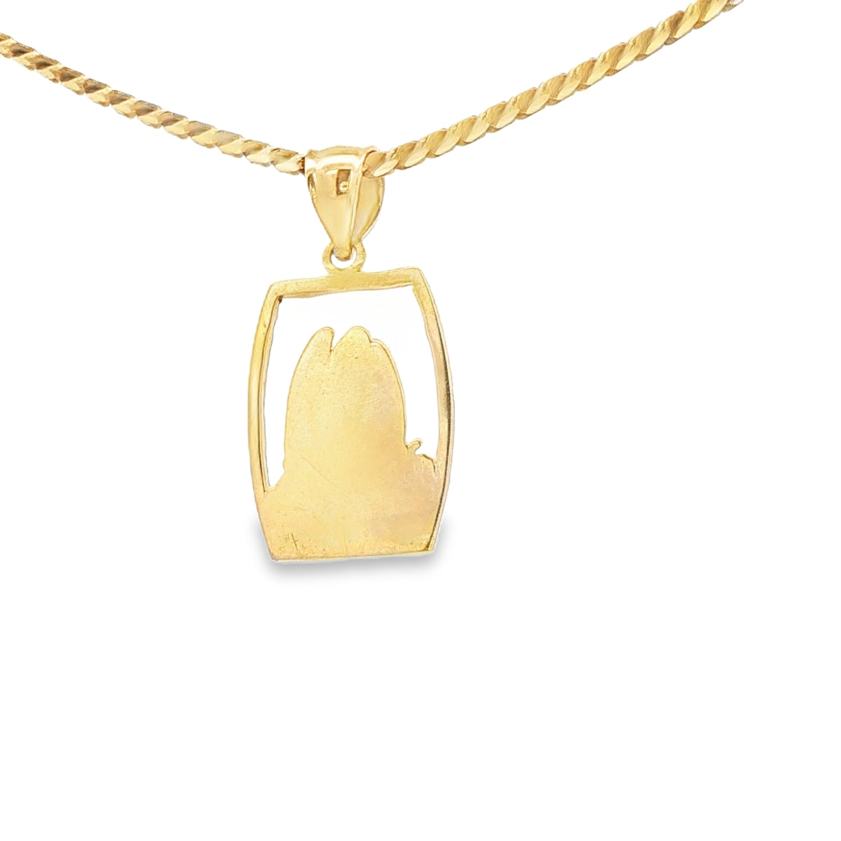 PENDANT 14K 1.9G Angel protector