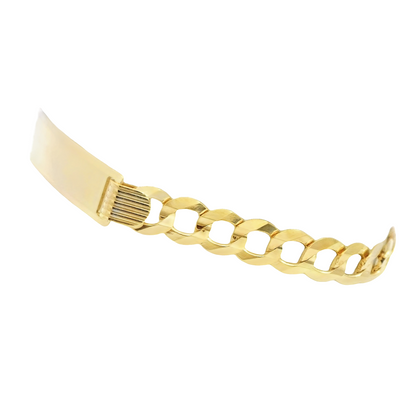 14K ID Cuban Italian Curb 5.6MM