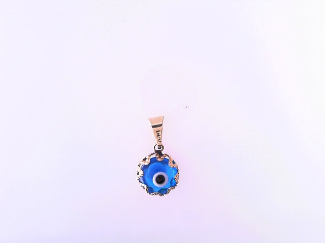 14 KARAT CHARM WEIGHT: 0.9G
EVIL EYE BLUE MILIGRA