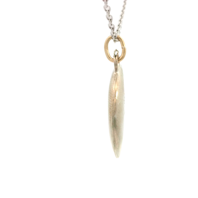 14 KARAT CHARM CRESENT MOON WITH FACE