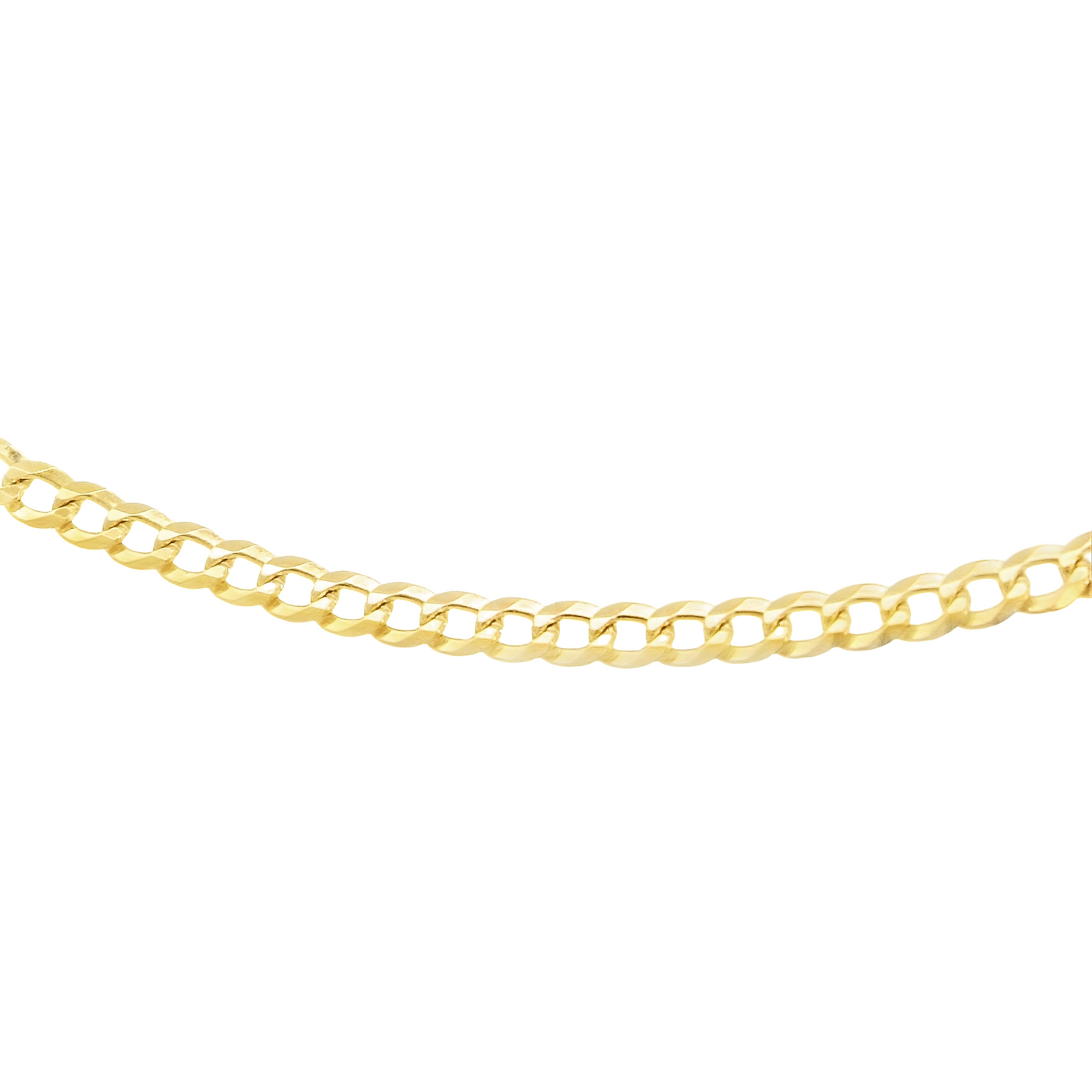 14K Cuban Italian Curb Chain