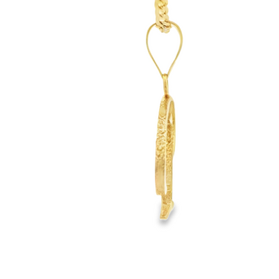 PENDANT 14K CZ LETTER P