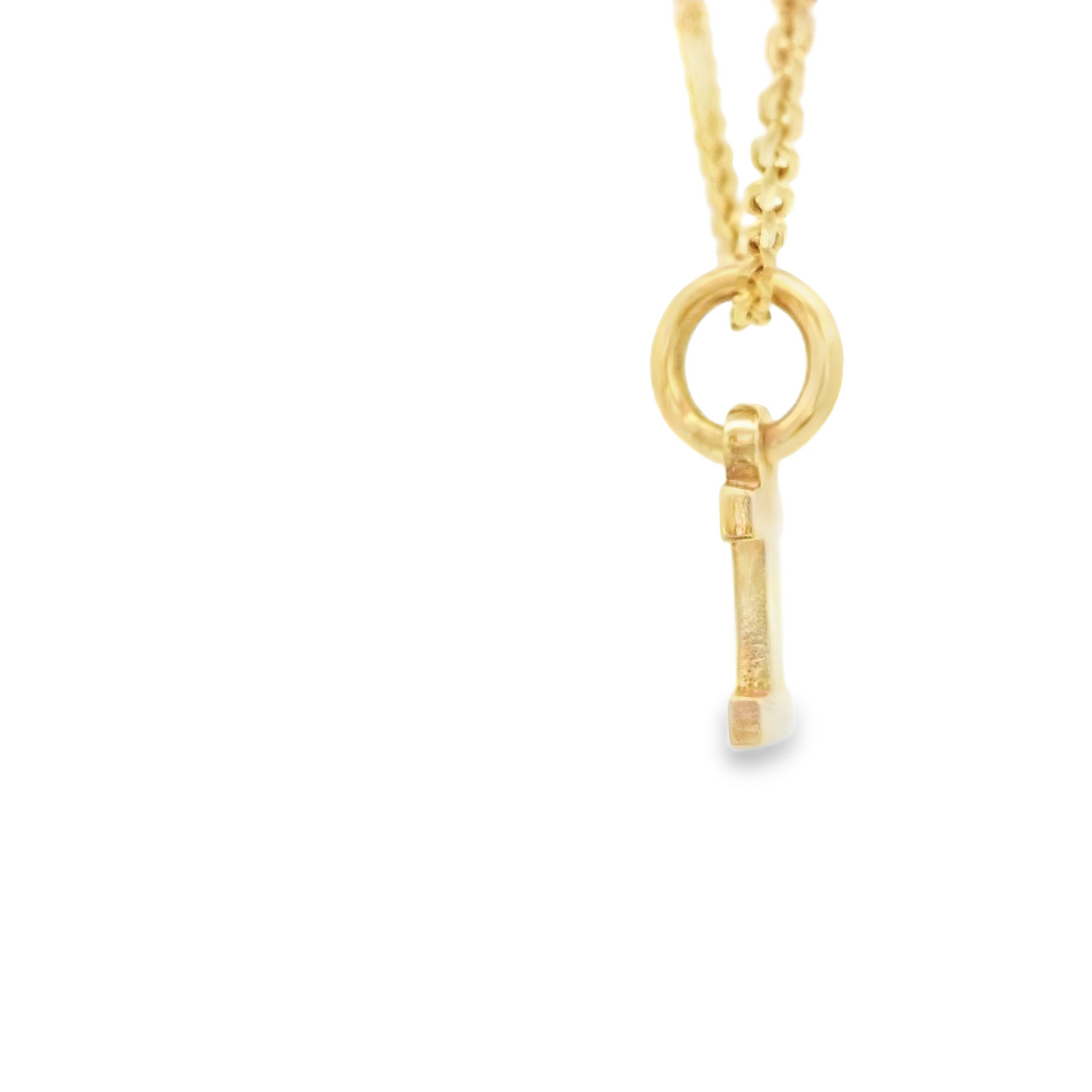 PENDENT14K LETTER ''I''