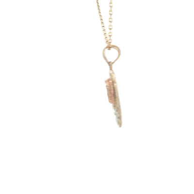 PENDANT 14K 3TONE 15 MILAGROSA