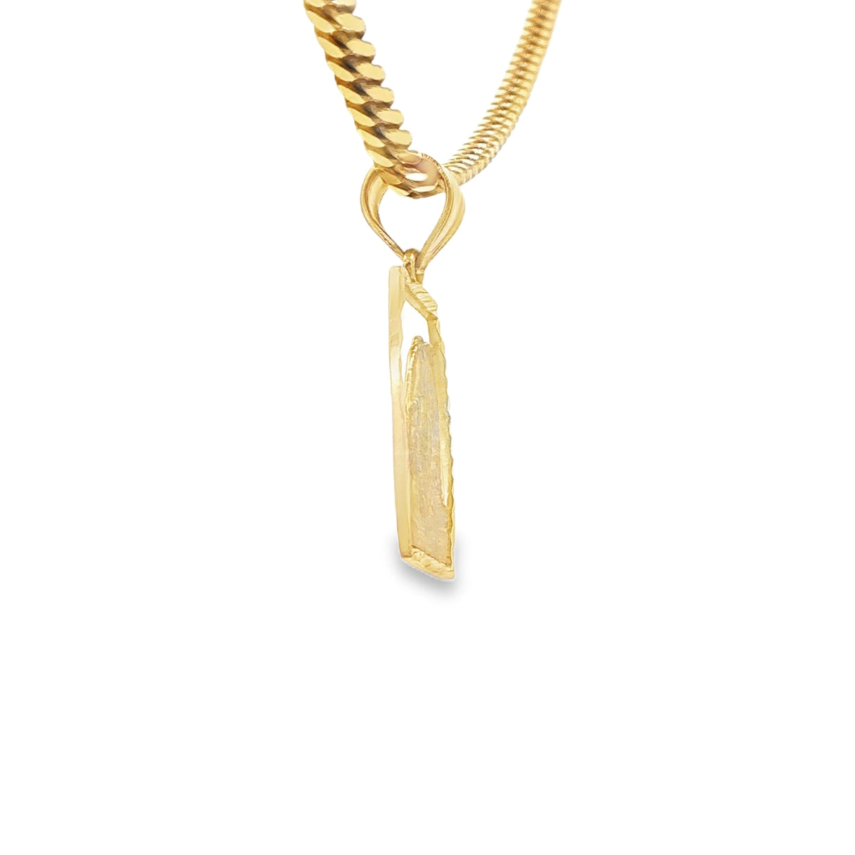 PENDANT 14K 1.9G Angel protector