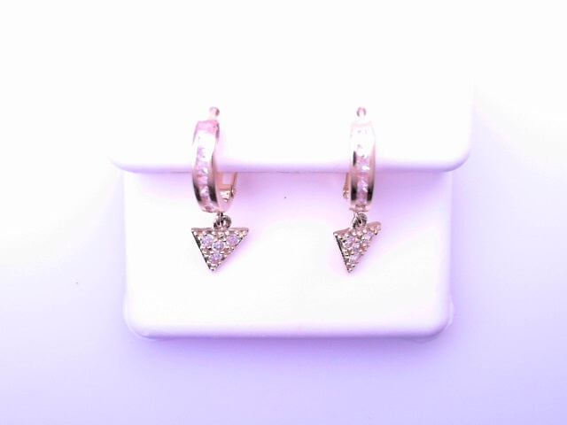 14 KARAT HUGGIE EARRINGS WEIGHT: 0.9G SIZE/ OTHER: