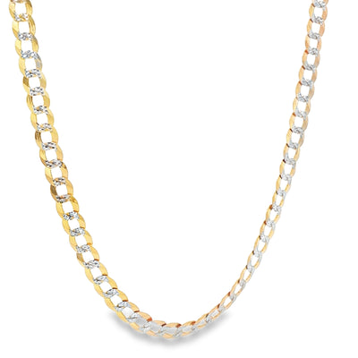 14 KARAT CUBAN MIAMI CHAIN DC PAVE