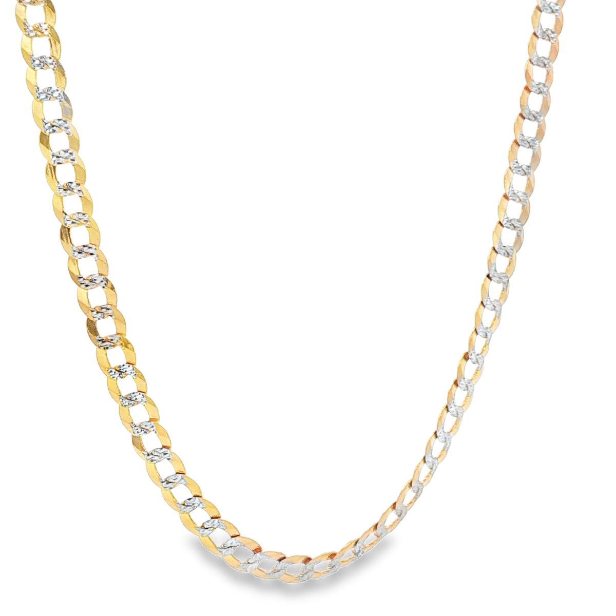 14 KARAT CUBAN MIAMI CHAIN DC PAVE